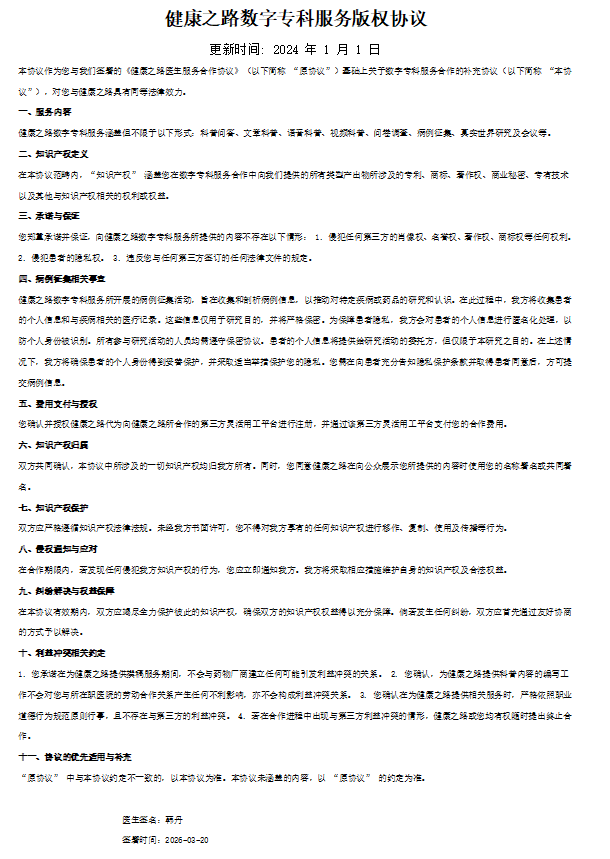 版权协议
